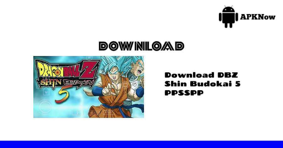 dragon ball z shin budokai 5 ppsspp download highly compressed