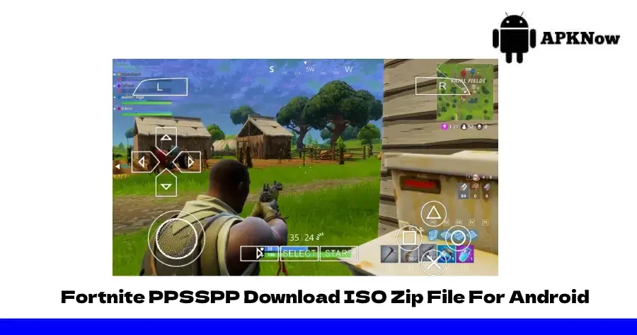 Fortnite PPSSPP Download ISO Zip File For Android